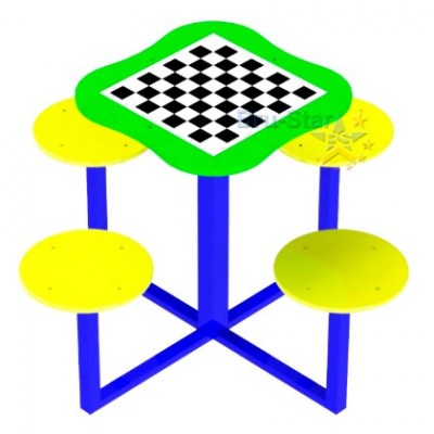 картинка столик для шахмат на детской площадке DIO-237